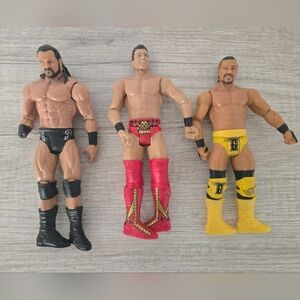 WWE Action Figures THE Miz Angel Garza Drew McIntyre Lot Mattel Toys WWE